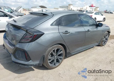 2019 Honda Civic Sport from USA, damaged, VIN SHHFK7H47KU215558